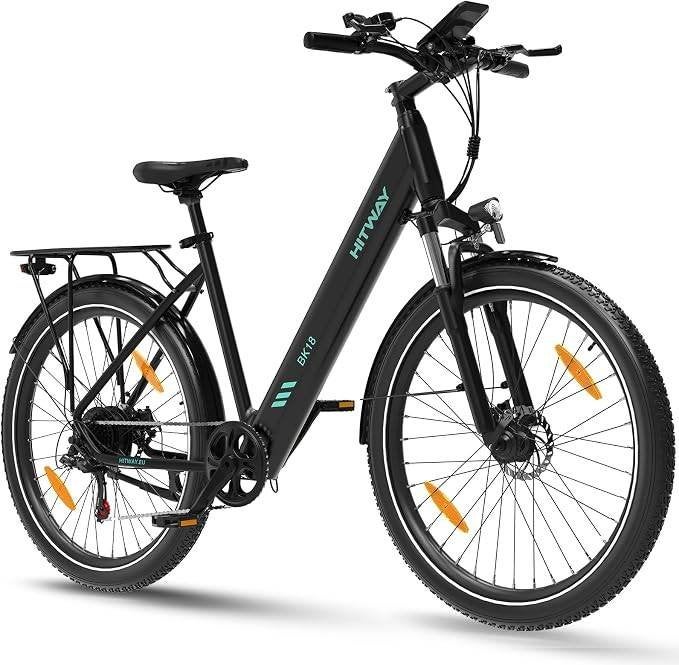 Hitway BK 18 Ebike, Ophalen, Zo goed als nieuw, 50 km per accu of meer, Overige merken