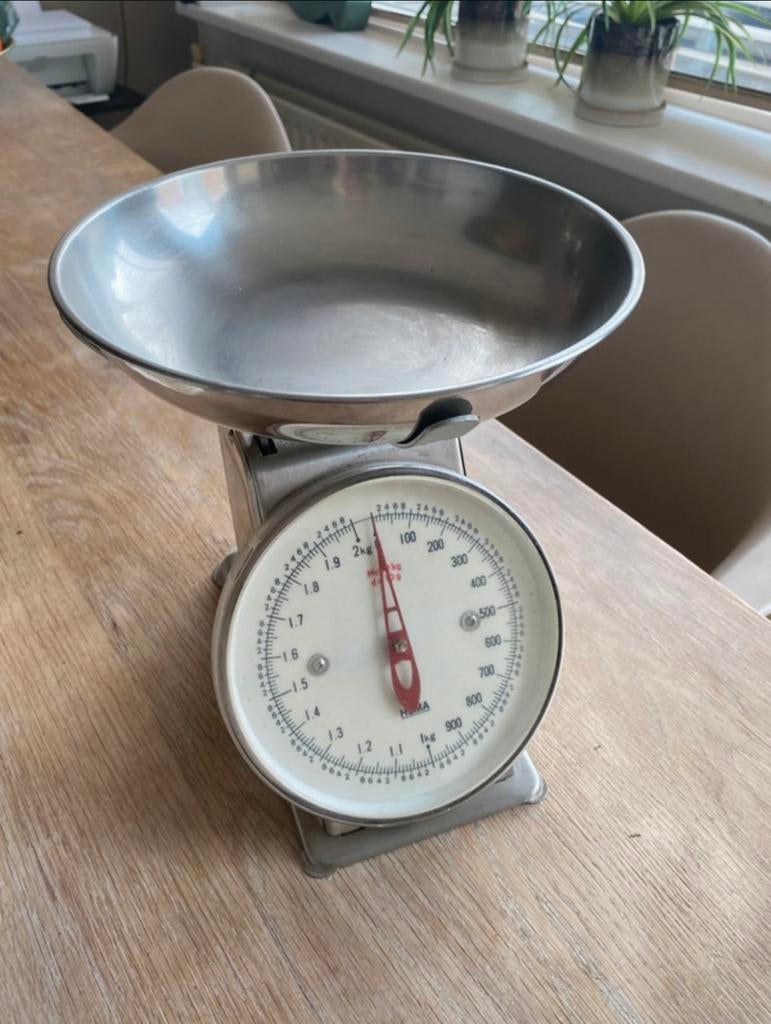 Vintage Hema keukenweegschaal, Ophalen of Verzenden