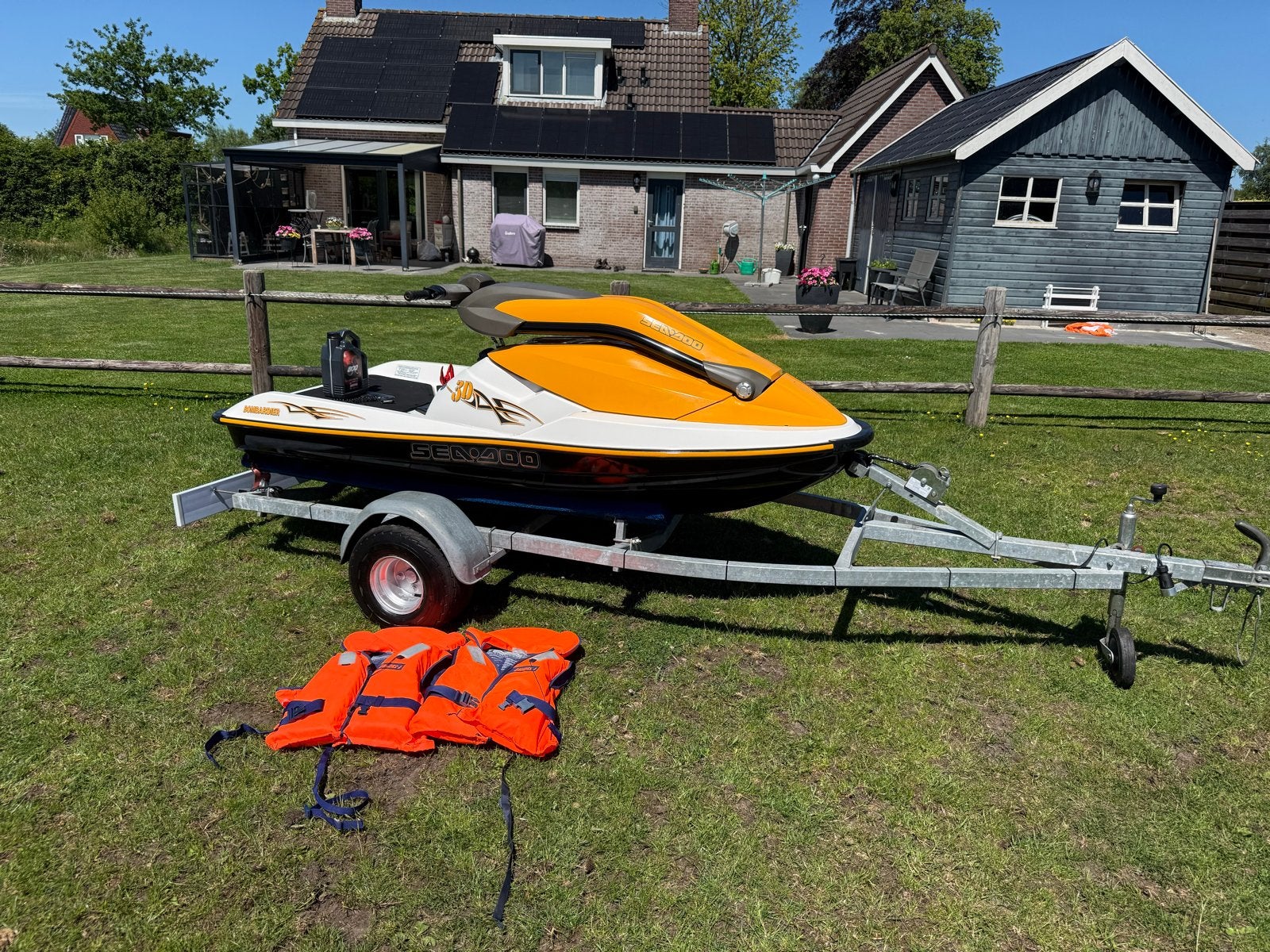 Hele nette Seadoo 3D - Speelse jetski, recent onderhoud!, Ophalen of Verzenden, Zo goed als nieuw