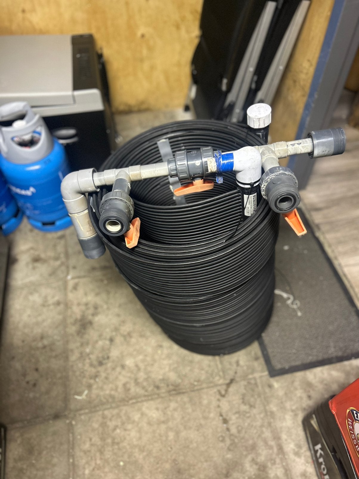 Warmtemat 6 meter lang, Tuin en Terras, Ophalen, Gebruikt