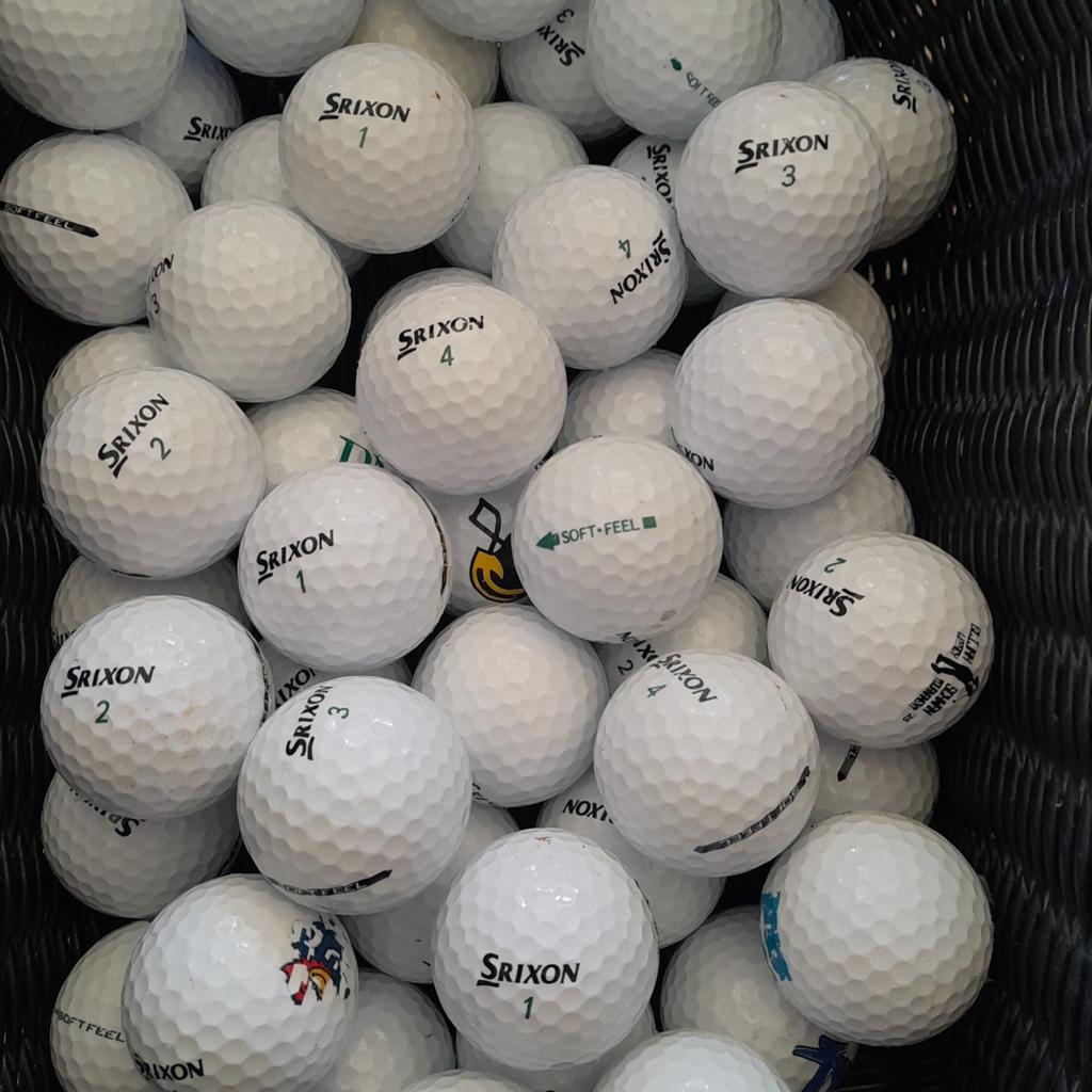 Srixon softfeel golfballen, Sport en Fitness, Golf, Golfballen frl, Bal(len), Ophalen of Verzenden, Zo goed als nieuw