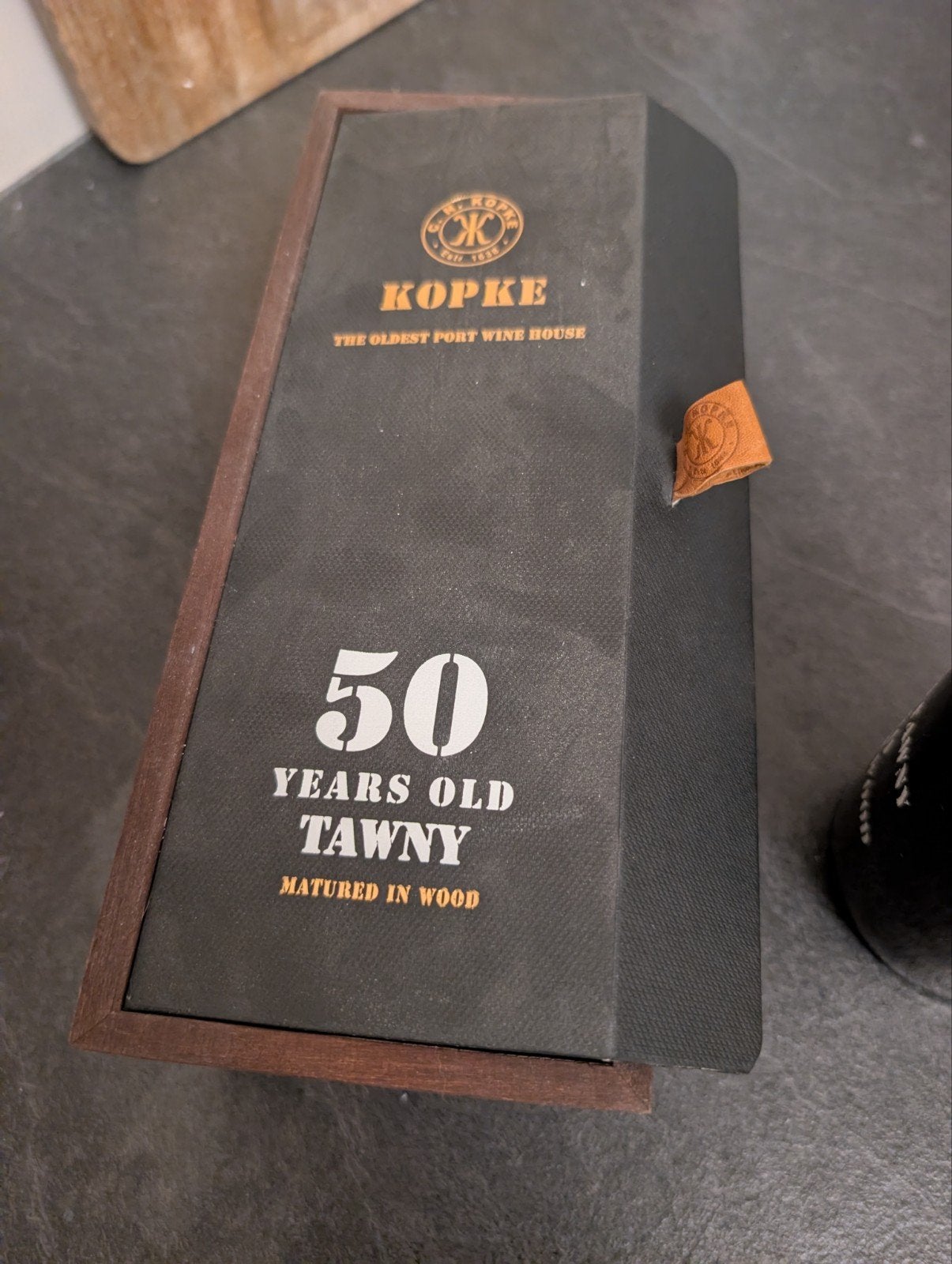 Kopke 50 Jaar Oude Tawny Port in Geschenkdoos, Verzamelen, Ophalen, Overige gebieden, Port