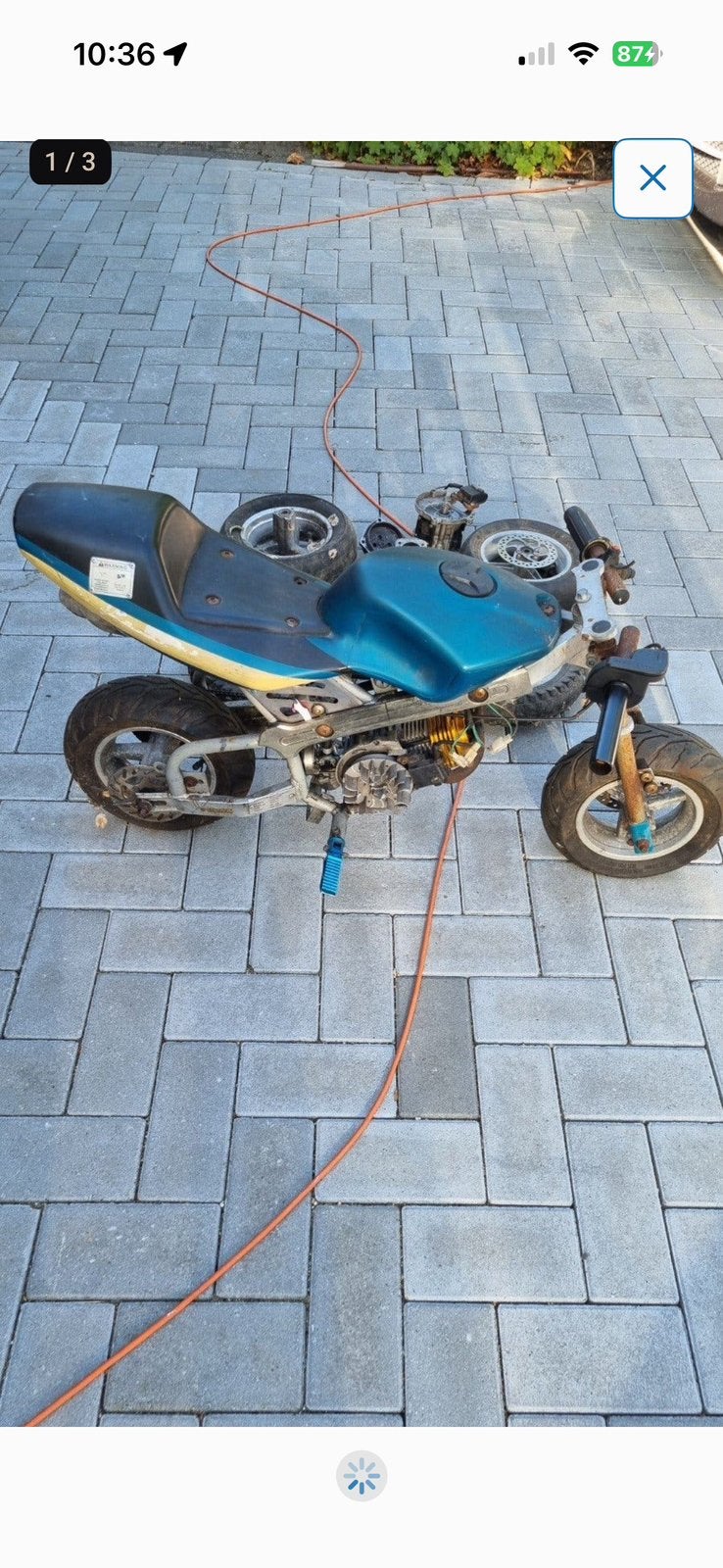 Minibike 80cc, Ophalen, Zo goed als nieuw, Overige typen