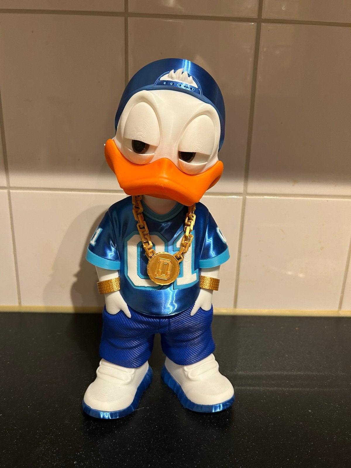 Donald Duck streetwear figuur, Verzamelen, Ophalen of Verzenden, Nieuw, Fantasy