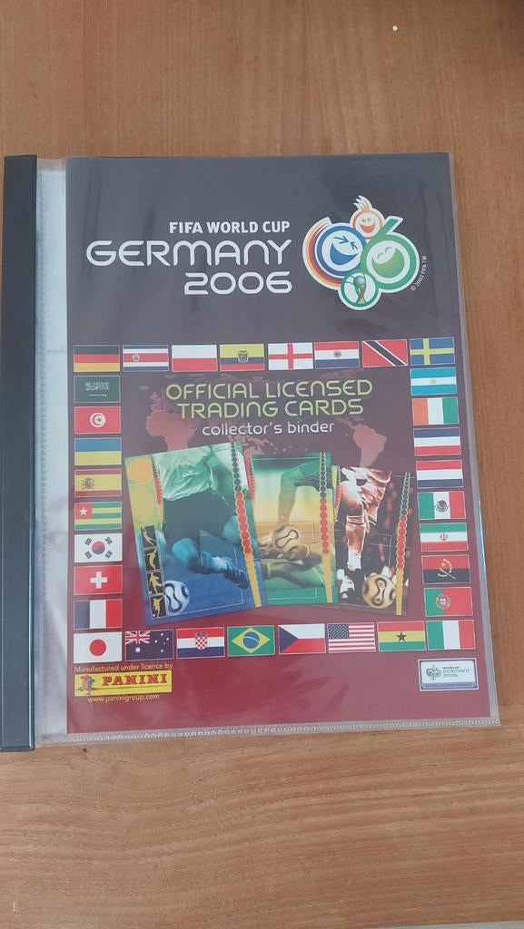 Panini Fifa World Cup 2006 binder, Ophalen of Verzenden