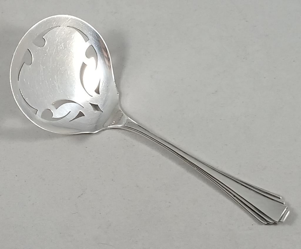 Zilveren natfruit lepel antiek 835 zilver, Ophalen of Verzenden, Zilver