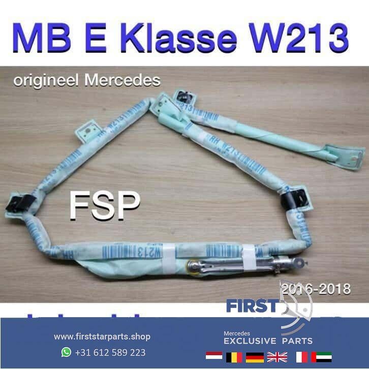 W213 dakairbag links / rechts Mercedes E Klasse 2016-2018 LR, Gebruikt, -, Ophalen of Verzenden, -