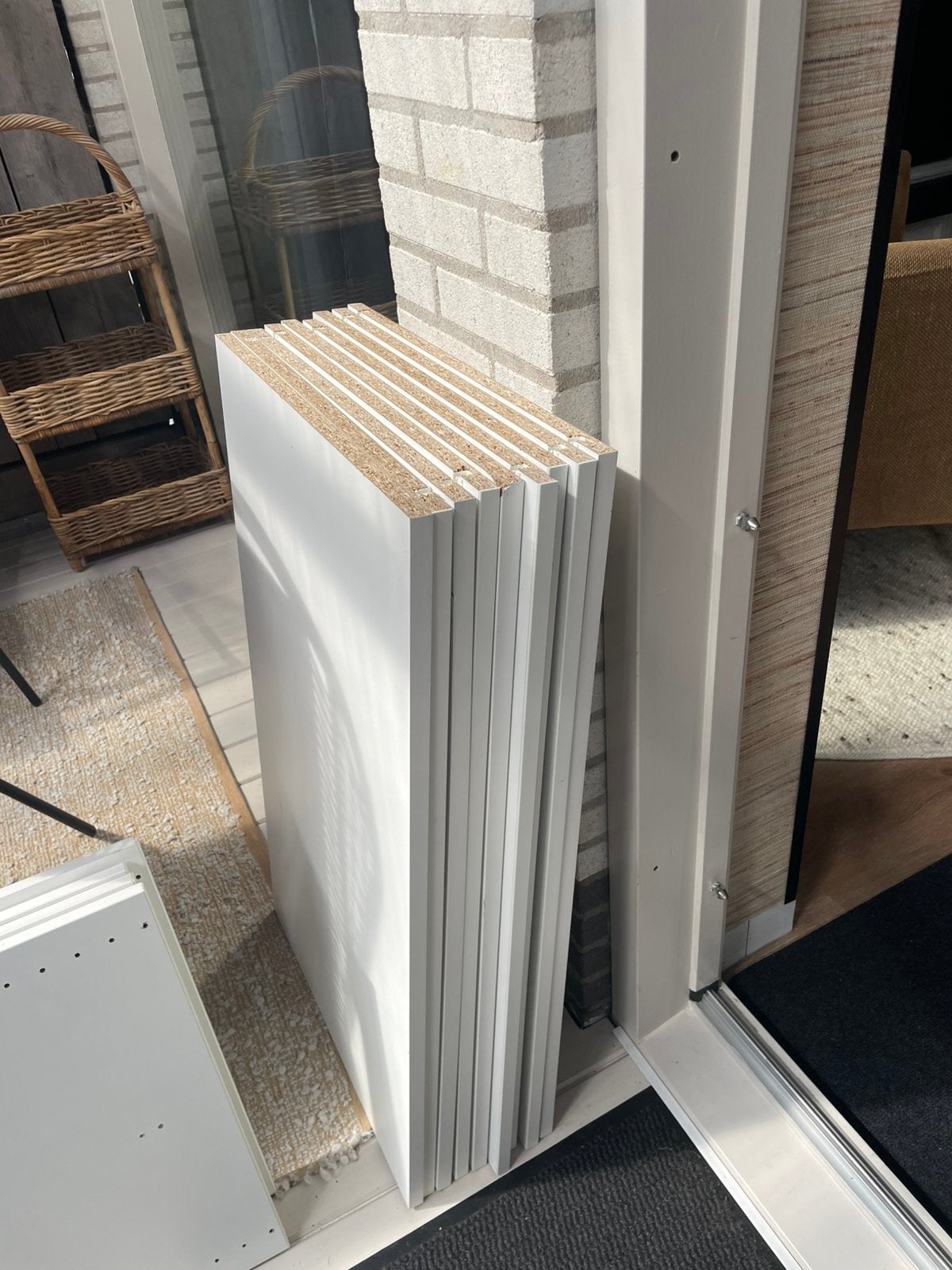 Kast met planken en kledingroedes 2.70 breed, 2.20 hoog, Ophalen, Zo goed als nieuw