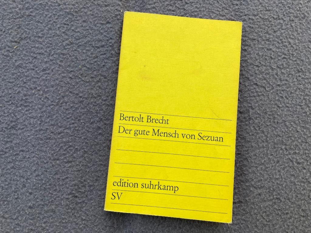 🇩🇪 Bertolt Brecht - Der gute Mensch von Sezuan, Boeken, Taal | Duits, Gelezen, Ophalen of Verzenden