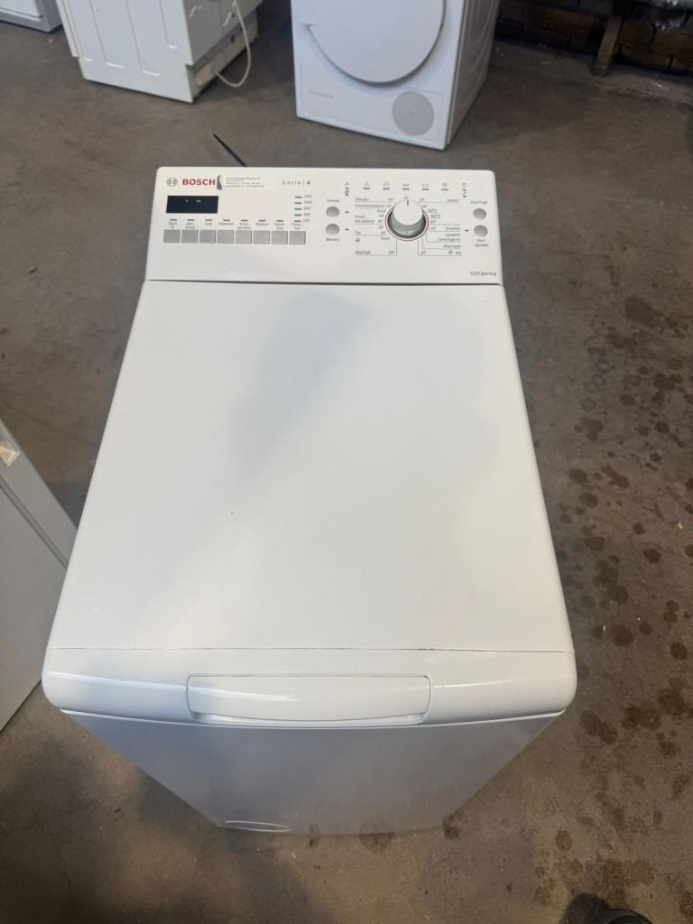 Bosch Wasmachine bovenlader schoon garantie bezorging, Witgoed en Apparatuur, Wasmachines, Gebruikt, Bovenlader, Ophalen of Verzenden