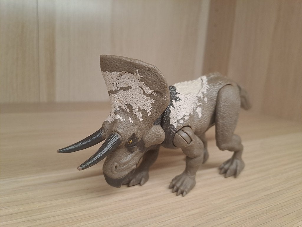 Jurassic World Dino Trackers Zuniceratops, Ophalen of Verzenden, Zo goed als nieuw