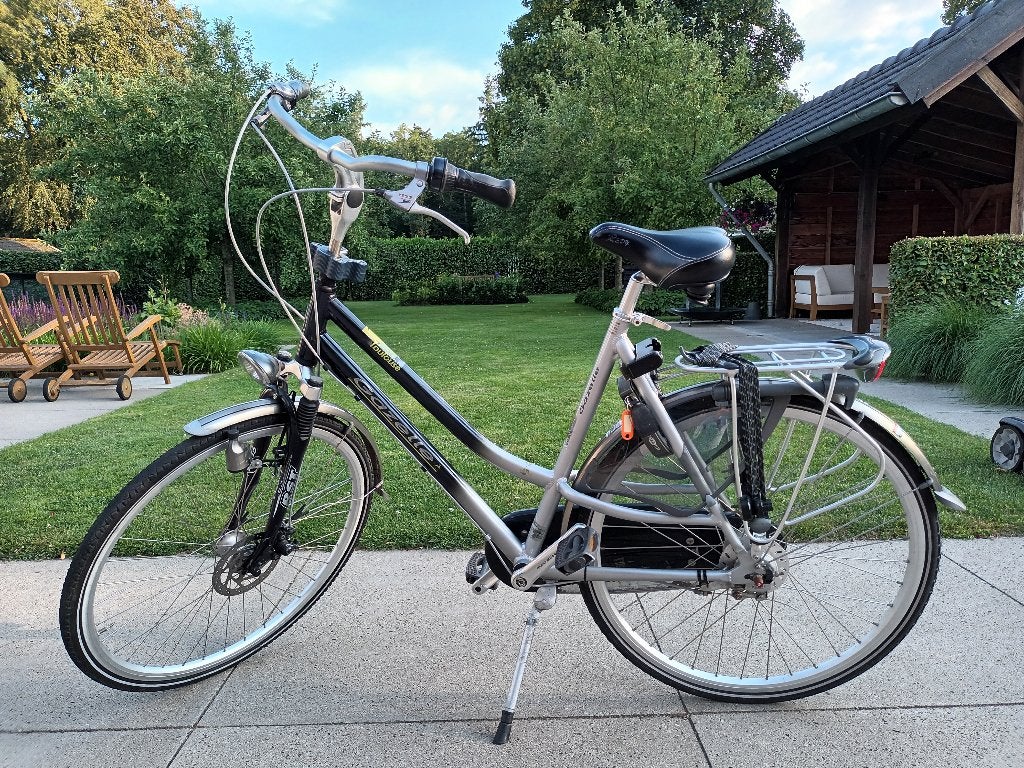 damesfiets Gazelle, Ophalen, Gebruikt, Versnellingen, 56 cm of meer