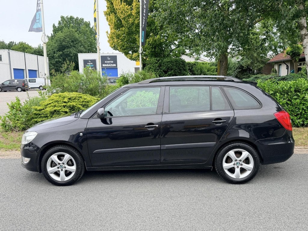Skoda Fabia Combi 1.2 TDI Greenline 75PK•Airco•Cruise, Voorwielaandrijving, Euro 5, Zwart, 1199 cc