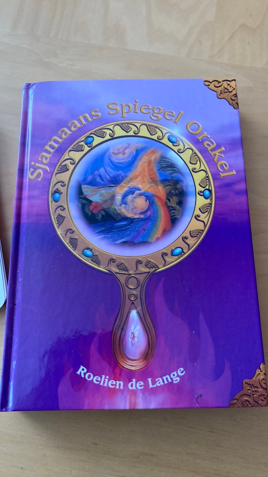 Sjamaans spiegel orakel, kaarten,, Boeken, Ophalen of Verzenden, Zo goed als nieuw, Tarot of Kaarten leggen, Overige typen