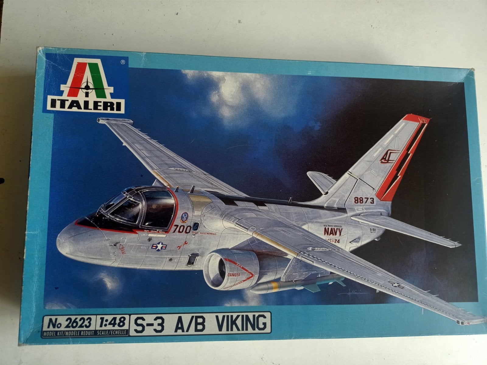 Italeri 1/48 S-3 A/B Viking + Eduard canopy mask, Ophalen of Verzenden