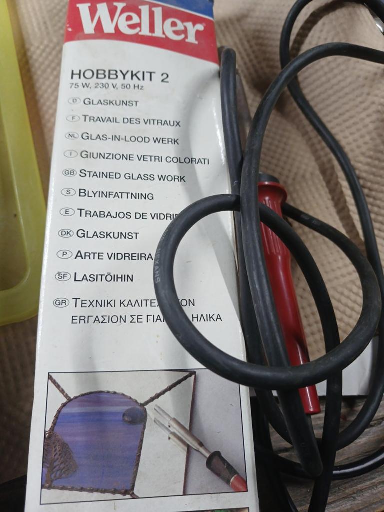 Weller Hobbykit 2 - Glas-in-lood soldeerbout, Hobby en Vrije tijd, Ophalen of Verzenden