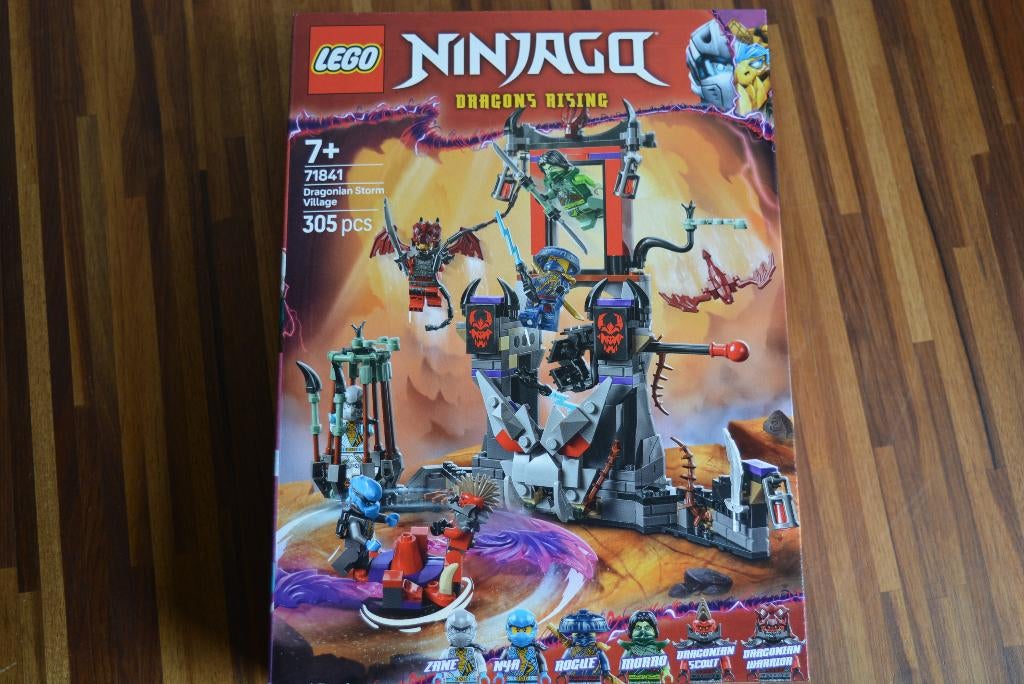 Lego Ninjago 71841 I Draconisch dorp Gloednieuw in doos, Lego, Nieuw, Ophalen of Verzenden, Ongeopend/sealed