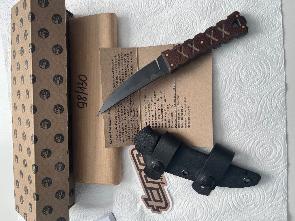 Williams Blade Design by TRC knives, Verzamelen, Militaria | Algemeen, Ophalen, Landmacht, Nederland, Mes of Dolk