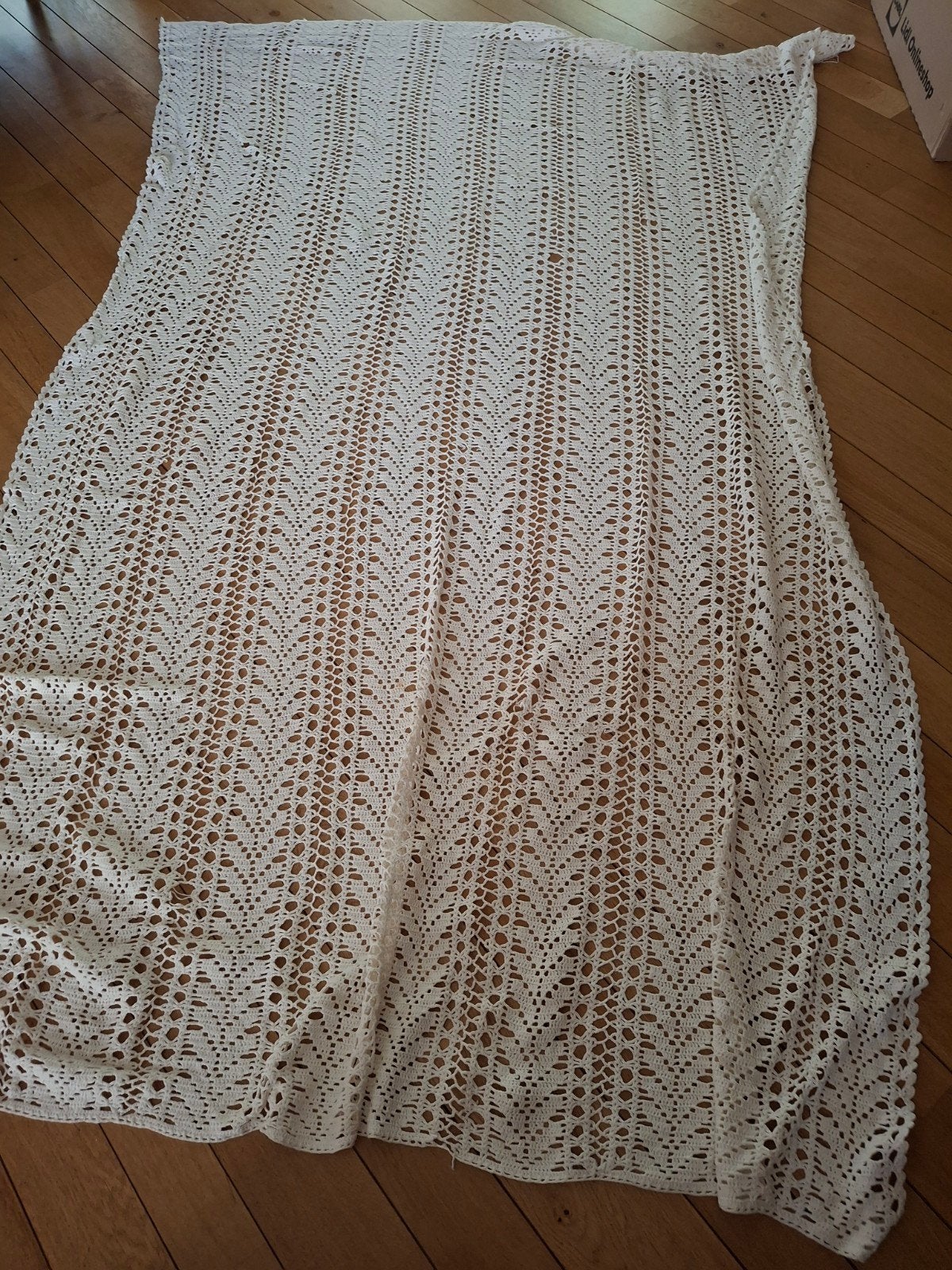 Vintage Gehaakt Sprei - 130x170 cm, Ophalen of Verzenden