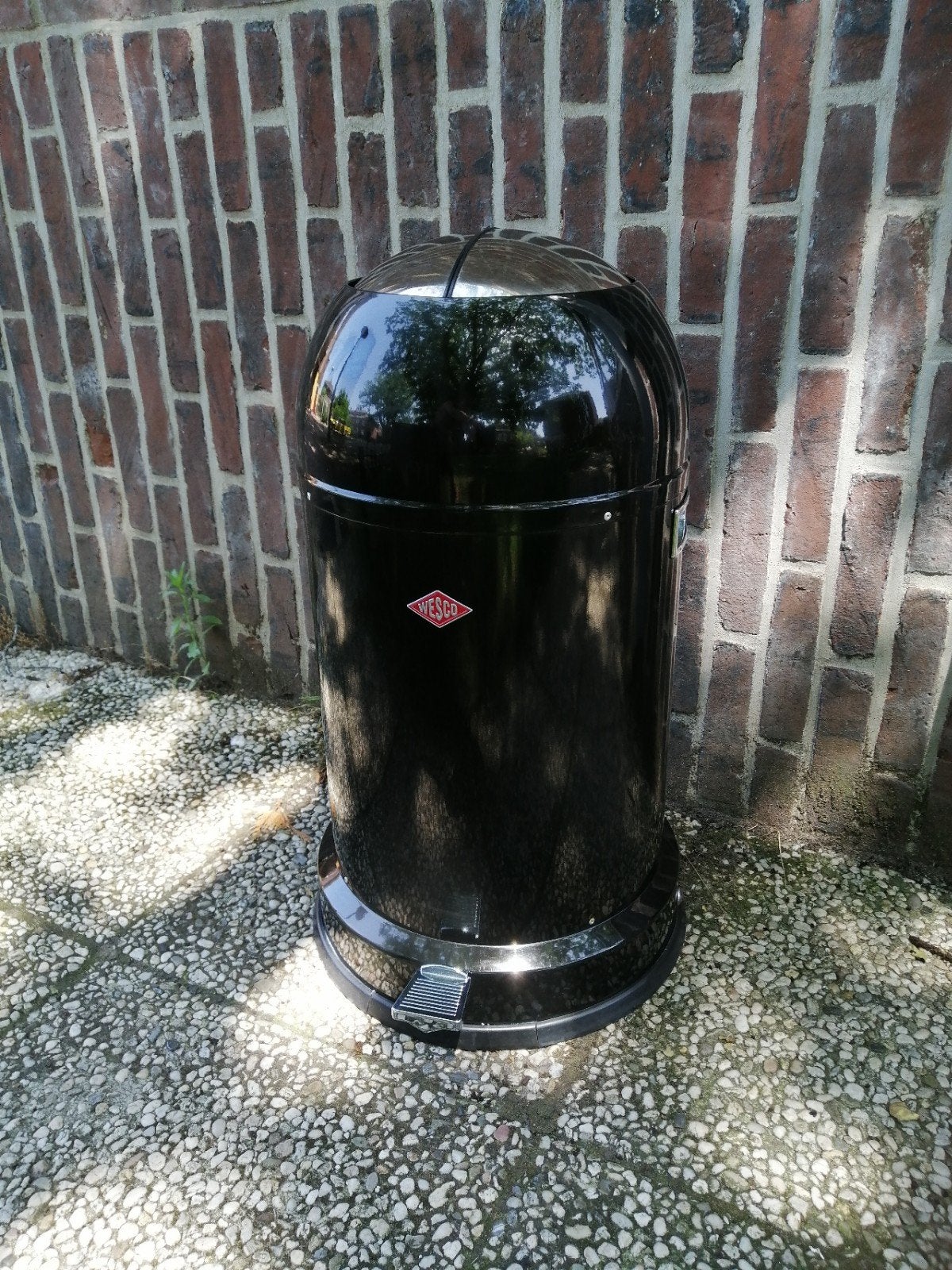 Wesco Kickmaster Classic Line Soft Zwart 33L, Huis en Inrichting, Ophalen, 50 – 75, Gebruikt, Met pedaal
