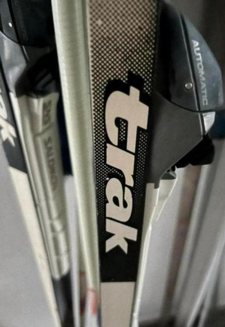 Salomon Trak Oester Adelboden Langlaufski'sTecno Pro skistok, Ophalen of Verzenden, Zo goed als nieuw, Ski's, Salomon