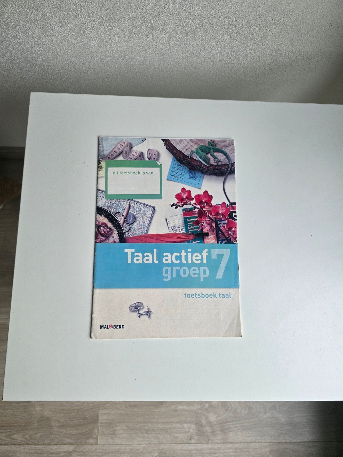 Taal actief groep 7 toetsboek taal Malmberg, Boeken, Ophalen of Verzenden, Zo goed als nieuw, Malmberg