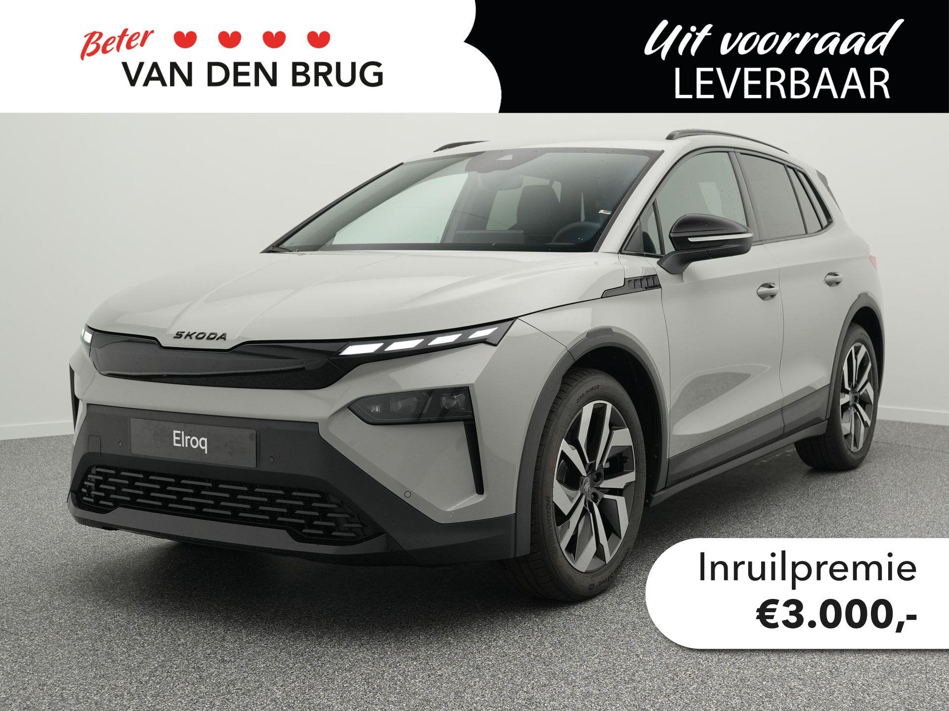 Skoda Elroq Sportline 85 | Trekhaak | Matrix LED | Elektrisc, Auto's, Automaat, Achterwielaandrijving, 82 kWh, 286 pk
