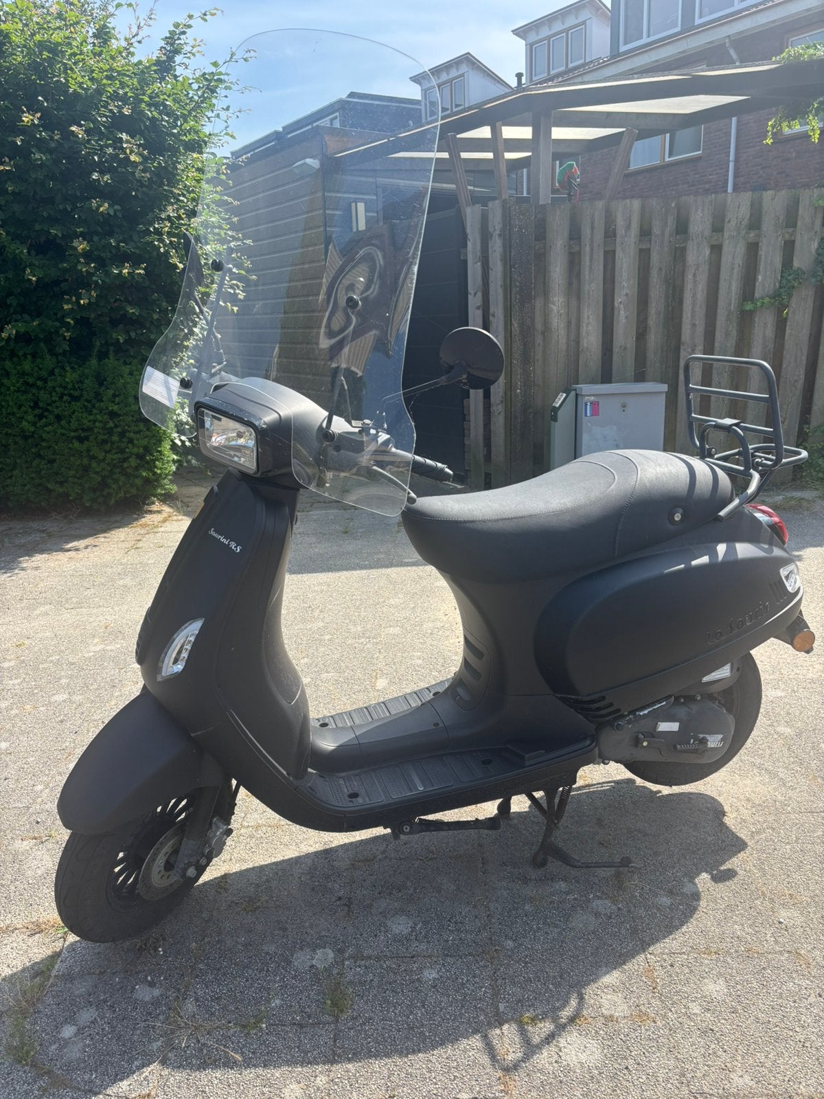 La Souris • Sourini RS • Mat Zwart • 25 km/h, Ophalen, Gebruikt, Benzine, Overige merken