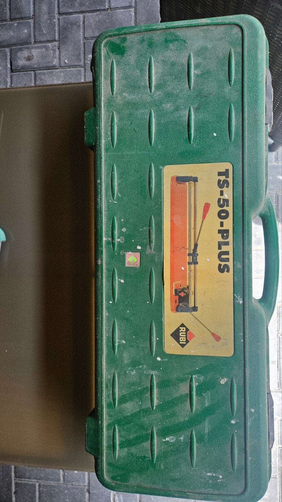 Rubi TS-50-PLUS Tegelsnijder in Koffer, Ophalen, Gebruikt