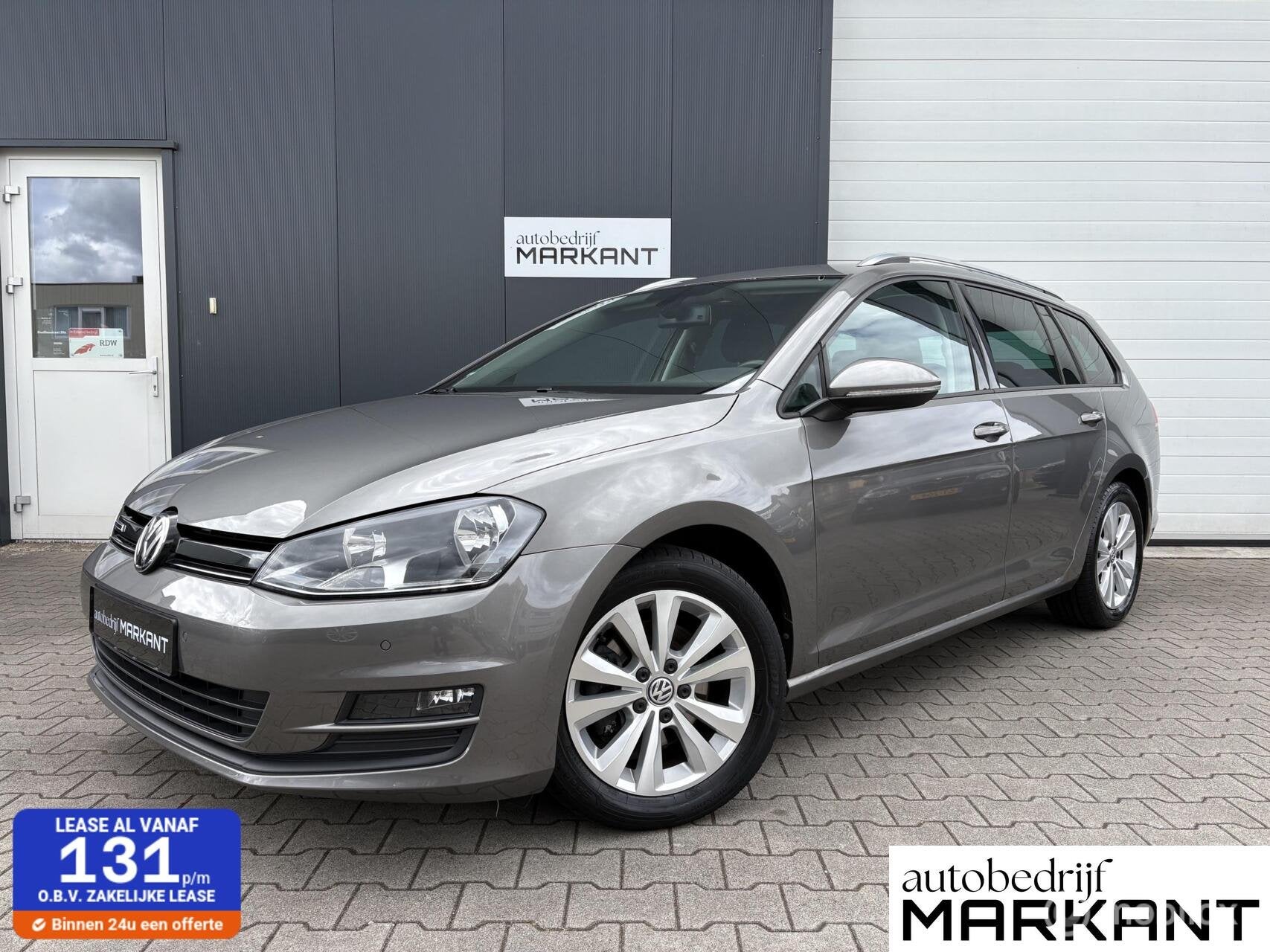 Volkswagen Golf Var 1.0 TSI Trekhaak / Camera / Clima / Navi, Voorwielaandrijving, Automatische klimaatregeling, Stof, Gebruikt