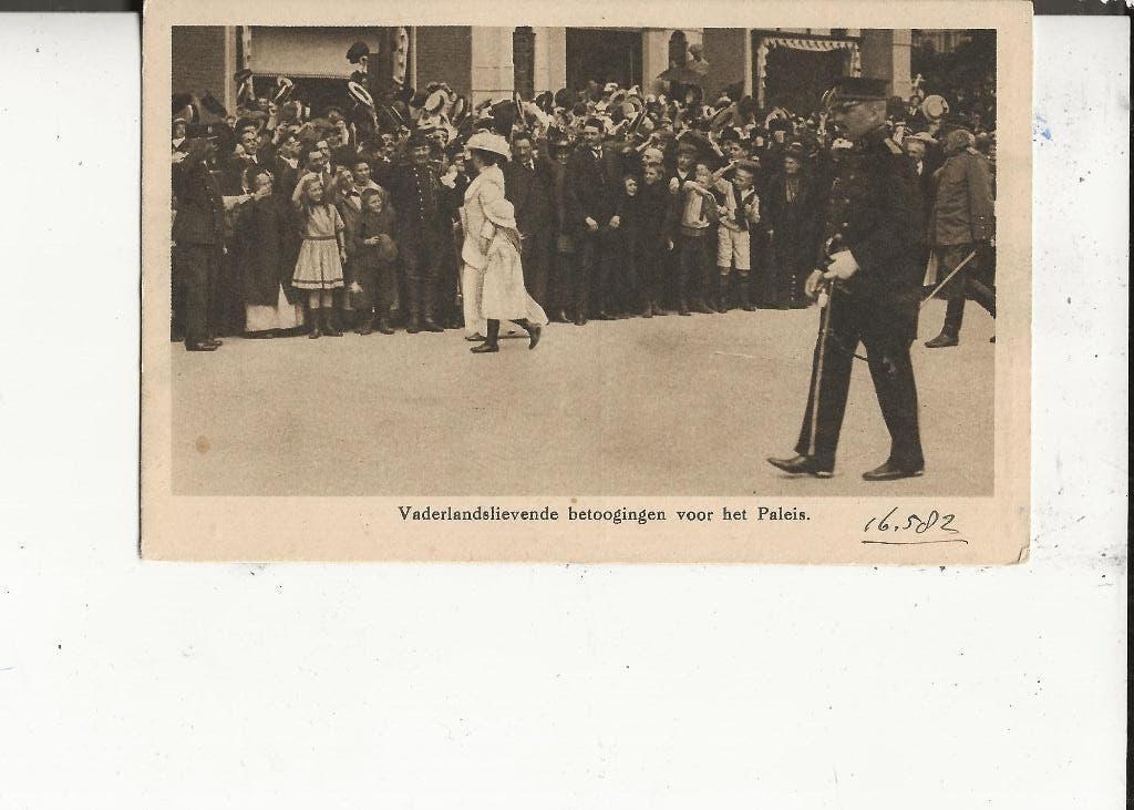 Den Haag Herinnering aan de Mobilisatie 1914 G Belinfante, Ophalen of Verzenden, Voor 1920, Ongelopen, Zuid-Holland
