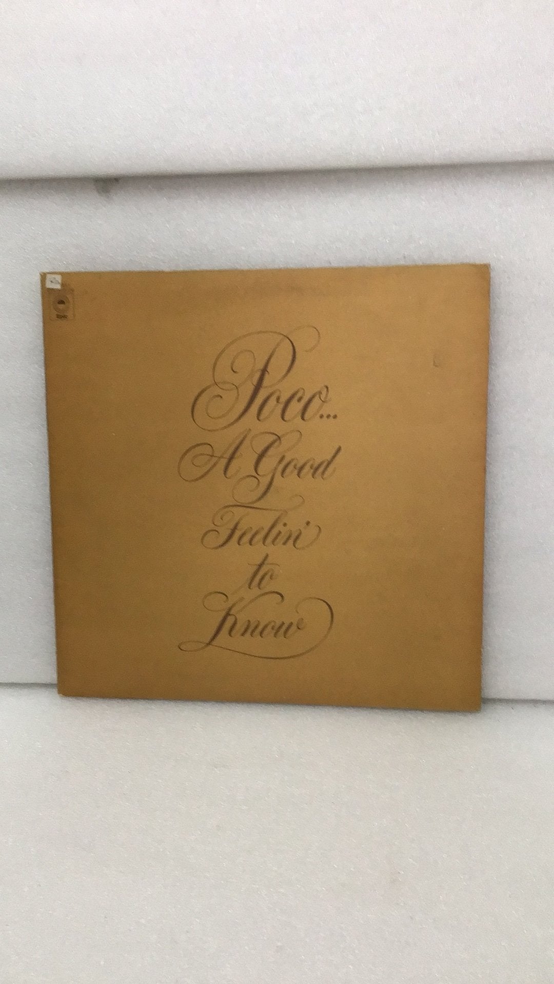 Poco - A Good Feelin' to Know (Vinyl LP), Cd's en Dvd's, Vinyl | Pop, Gebruikt, Ophalen of Verzenden, 12 inch, Gatefold hoes