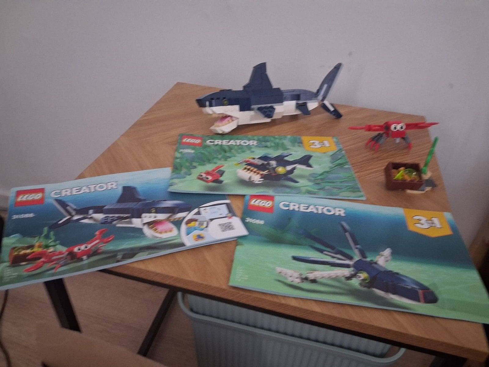 LEGO Creator 31088 Diepzeewezens 3-in-1 set, Ophalen, Gebruikt, Lego, Compleet