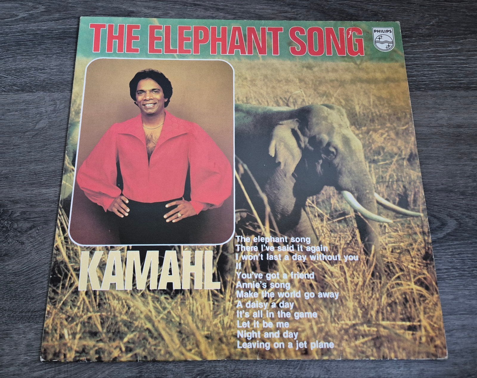 Lp The Elephant Song Kamahl, Ophalen of Verzenden, Gebruikt, LP