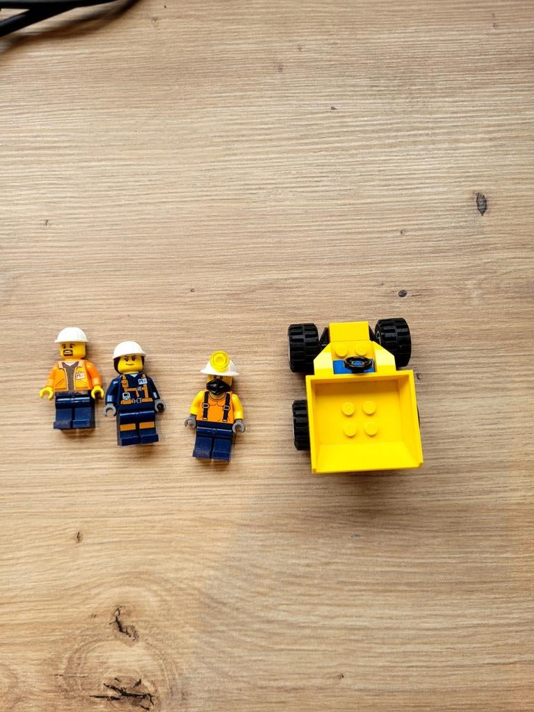 Lego city bouwvakker minifiguren, Lego, Ophalen of Verzenden, Minifiguur, City