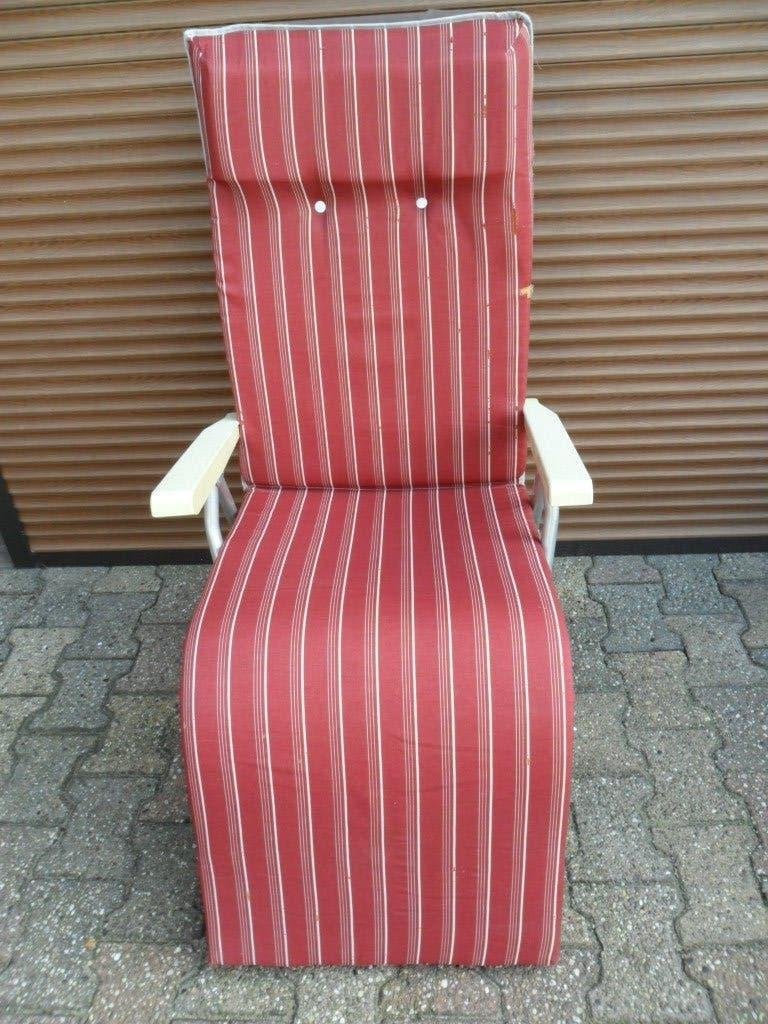 Comfortabele vintage tuin- of campingstoel, Ophalen, Gebruikt, Campingstoel