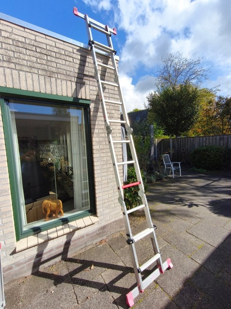 Multifunctionele ladder - vouwladder, Ophalen, Gebruikt, Ladder, Opvouwbaar of Inschuifbaar