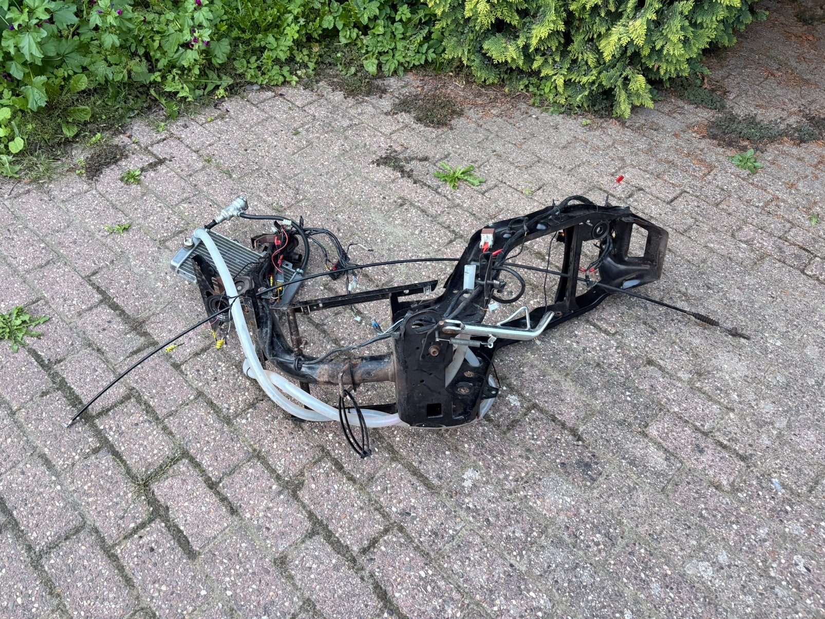 Zip frame zonder 123, Fietsen en Brommers, Ophalen of Verzenden, Zo goed als nieuw, Frame, Piaggio