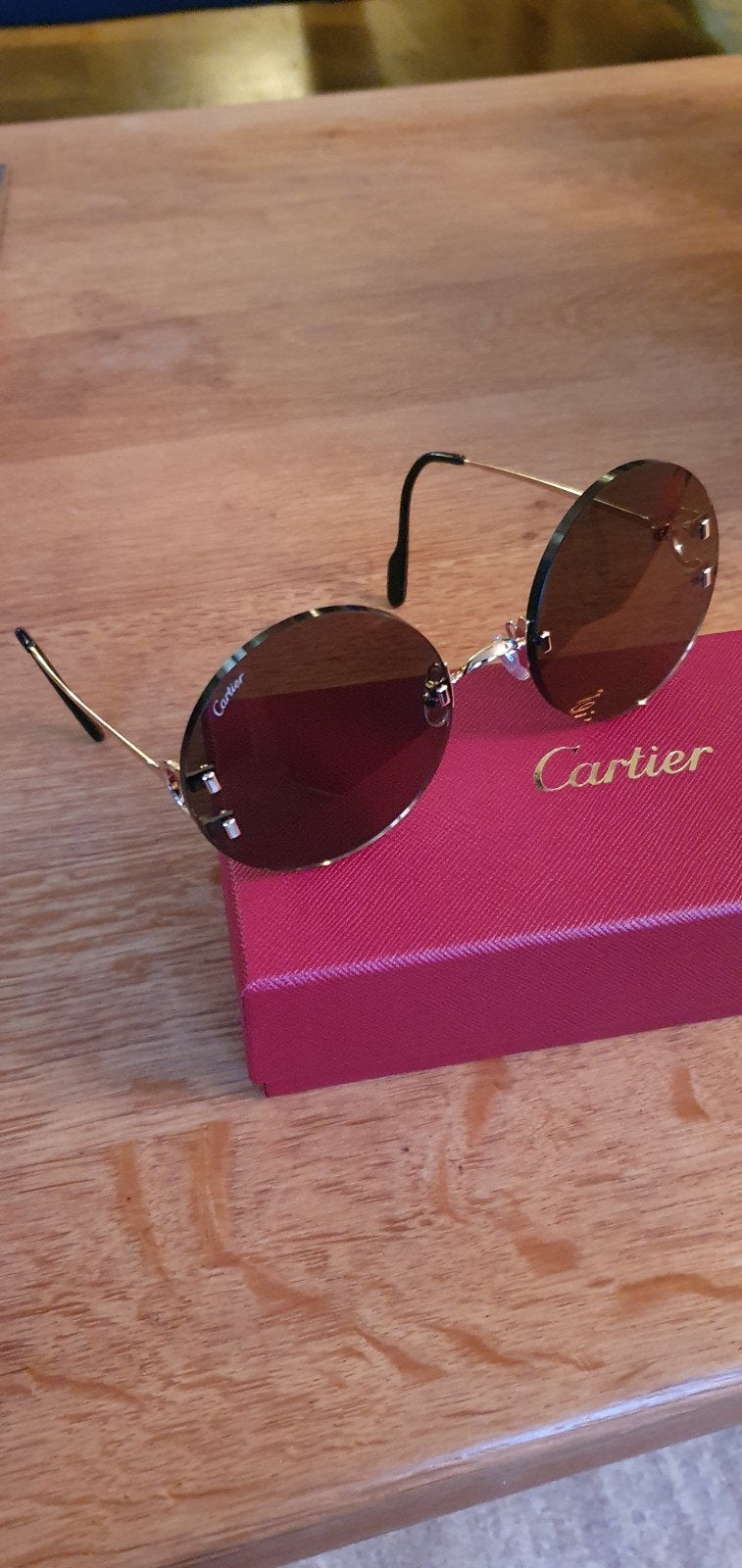 Cartier Zonnebril, Sieraden, Tassen en Uiterlijk, Gebruikt, Zonnebril, Overige kleuren, Ophalen