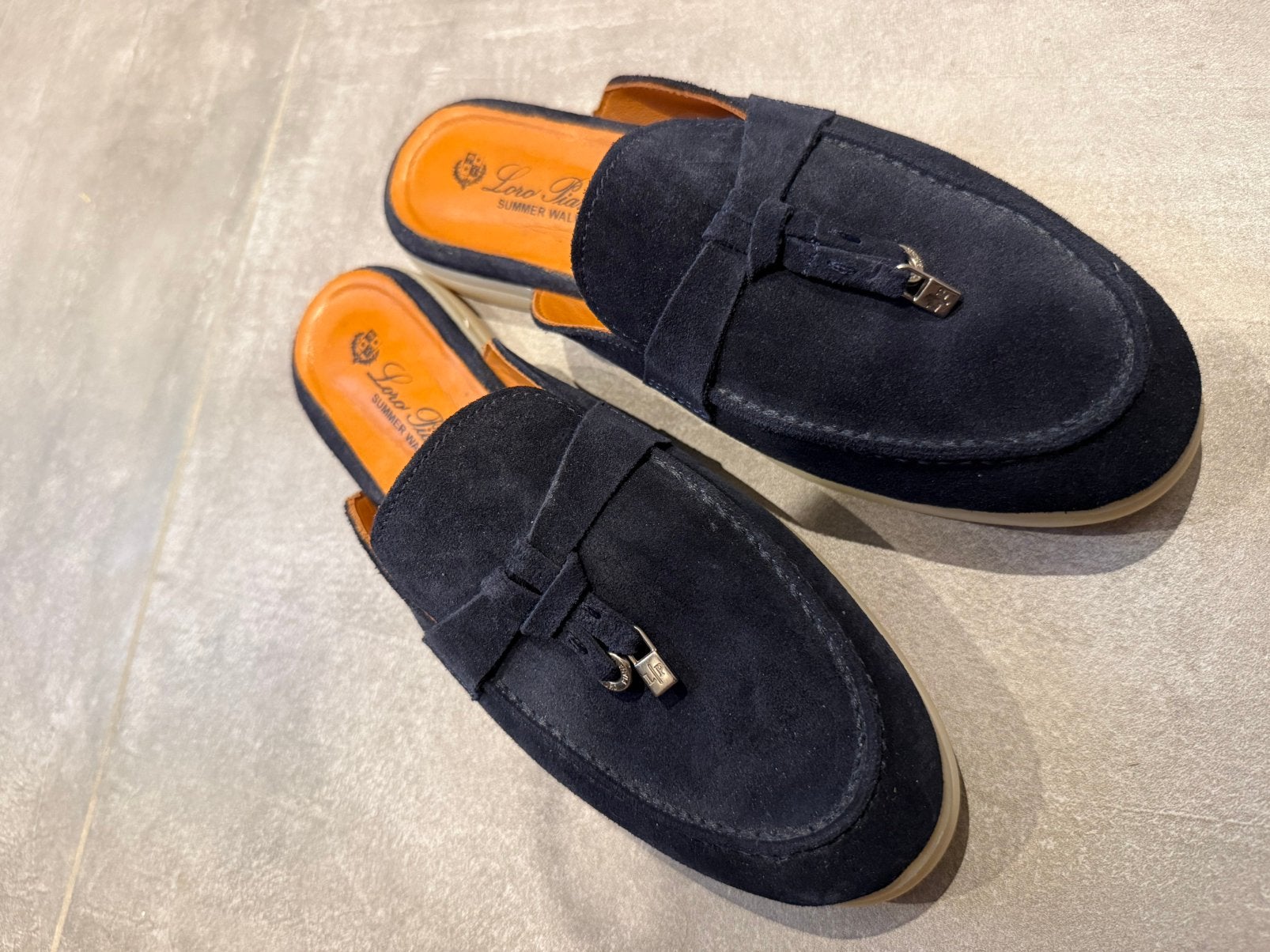 Loro piana summer walk, Nieuw, Espadrilles of Moccasins, Verzenden, Blauw