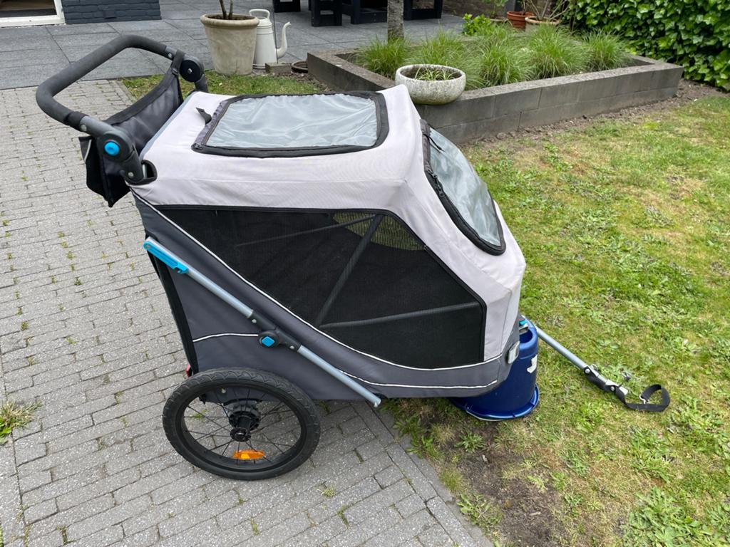 Fietskar, Dieren en Toebehoren, Honden-accessoires, Ophalen, Gebruikt