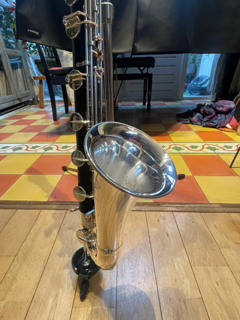 SELMER basklarinet tot lage C, Muziek en Instrumenten, Ophalen, Overige typen, Zo goed als nieuw, Met koffer