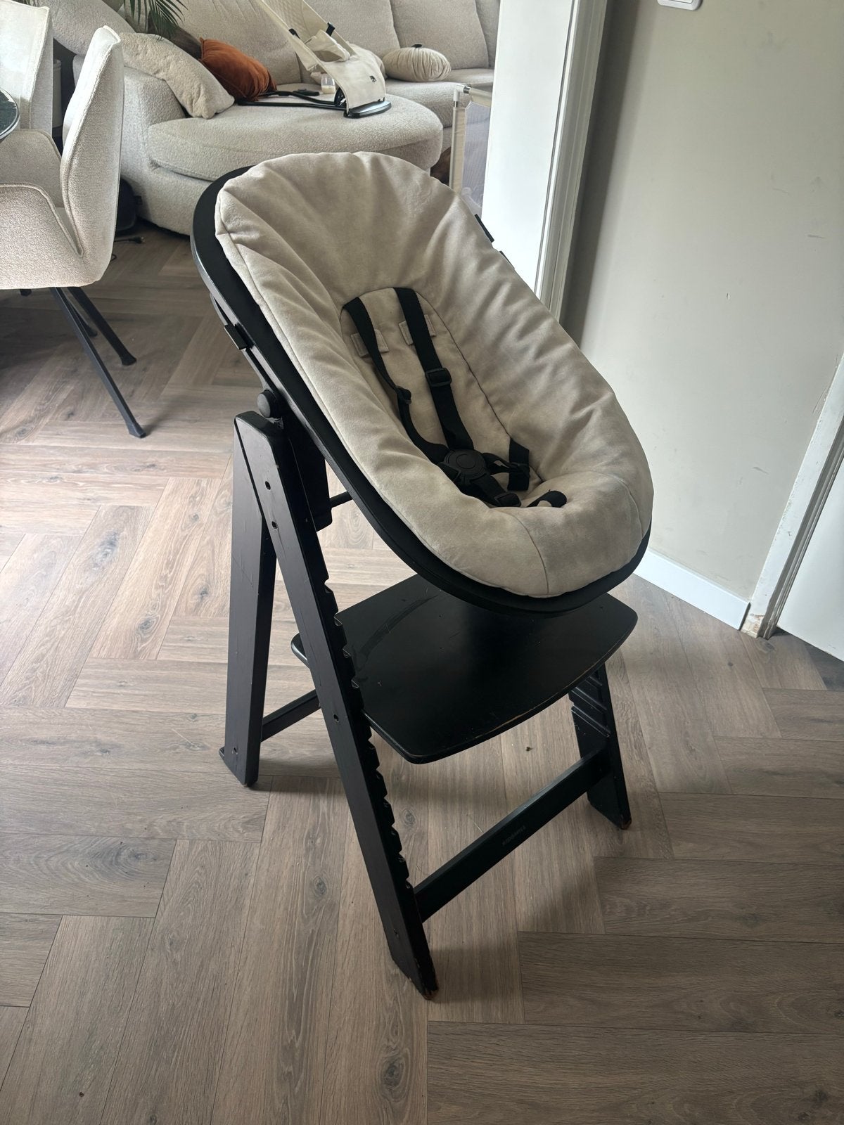 Complete Kidsmill Up Baby/Kinderstoel met accessoires, Ophalen, Zo goed als nieuw, Meegroeistoel, Aanschuifbaar