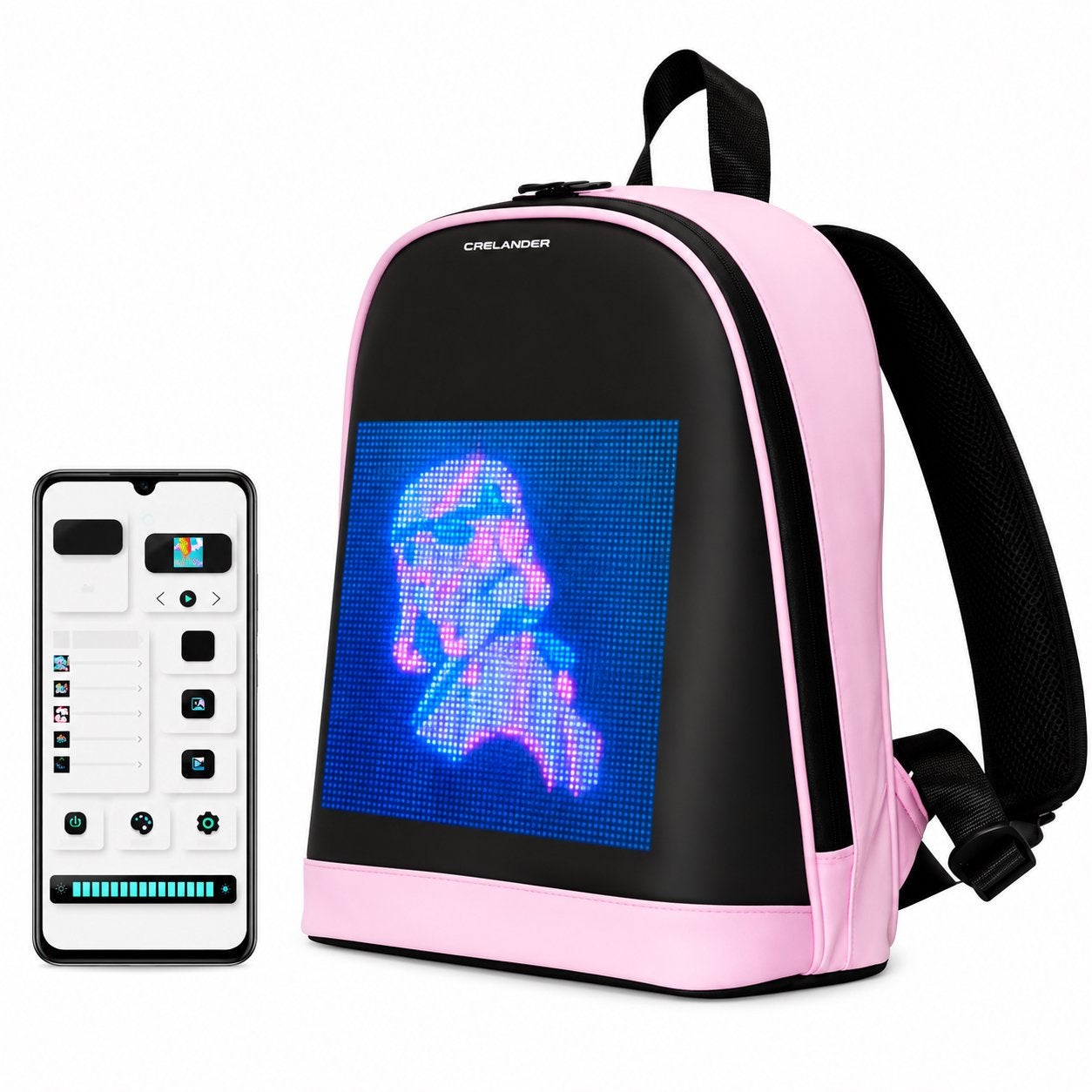 Nieuwe Urbanfeel Rugzak Roze/Grijs - Nieuw met USB-poort, Overige merken, Verzenden, 25 tot 40 cm, Nieuw