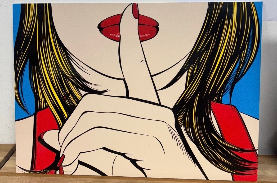 Sssshhhhhhh Deborah Azzopardi x IKEA Pop Art Print, 50 – 75, Gebruikt, Oorspronkelijke maker, Ophalen of Verzenden