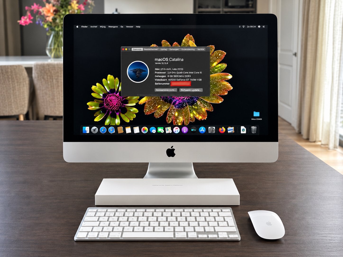 Apple iMac 21,5 inch Late 2013 – 2,9 GHz i5 – 8 GB – 1 TB, Computers en Software, Ophalen, Gebruikt, 2 tot 3 Ghz, IMac