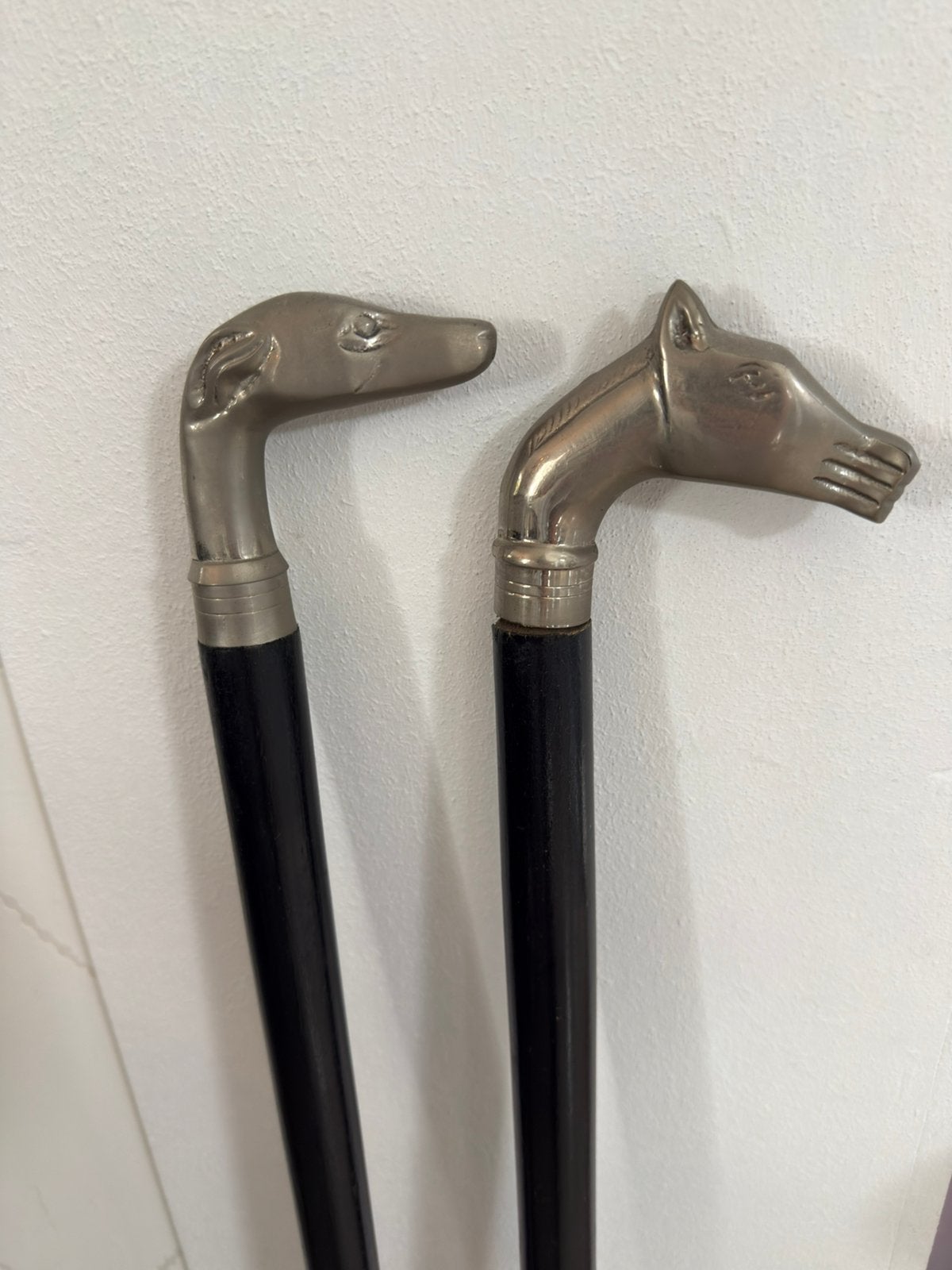 2 antieke wandelstokken, Diversen, Ophalen, Zo goed als nieuw