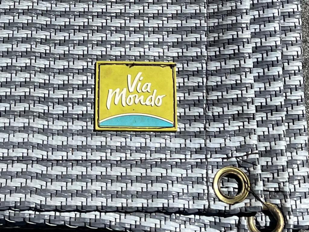 ViaMondo Tenttapijt Premium Grijs 250 x 500 cm, Caravans en Kamperen, Kampeeraccessoires, Ophalen of Verzenden, Gebruikt