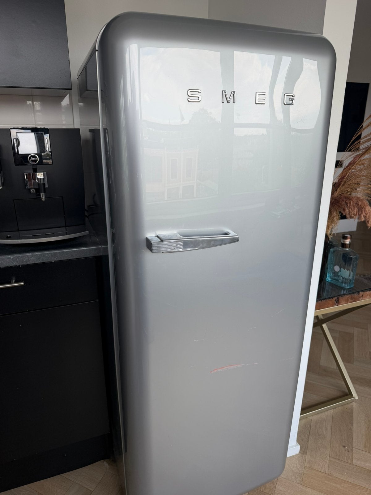 SMEG FAB28 koelkast met vriesvak (koelt niet meer goed), Ophalen, 200 liter of meer, 60 cm of meer, 160 cm of meer