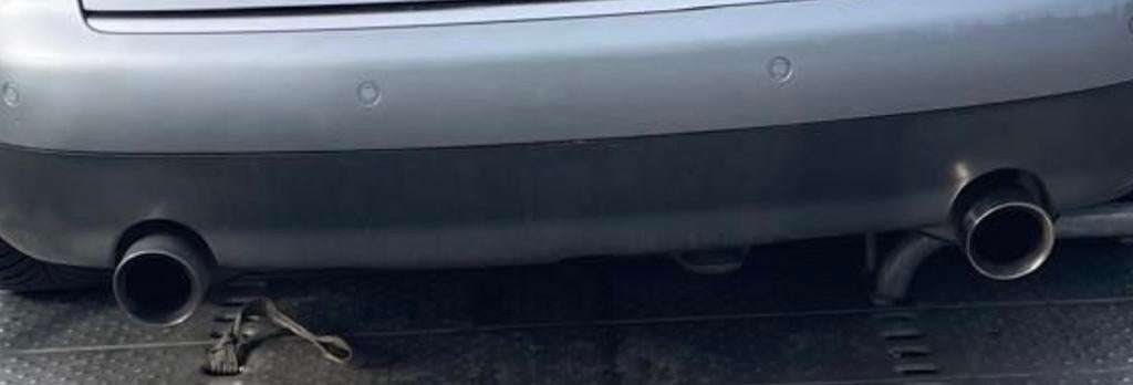 Sportuitlaat Audi A4 Quattro 2002 - Verbeterd Geluid, Auto-onderdelen, Uitlaatsystemen, Ophalen of Verzenden, Gebruikt, Audi